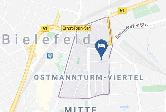 Bielefeld - Wohnen Auf Zeit Heinrichstrase Maps