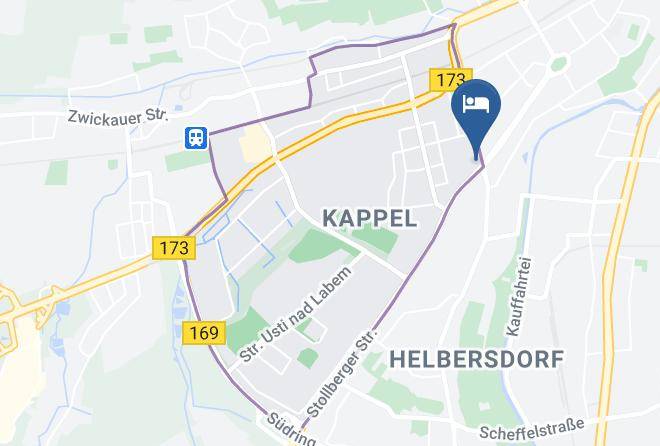 Wohnhotel Kappel Map