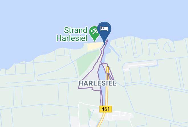Wohnmobilhafen Harlesiel Stellplatz An Der Mole Map