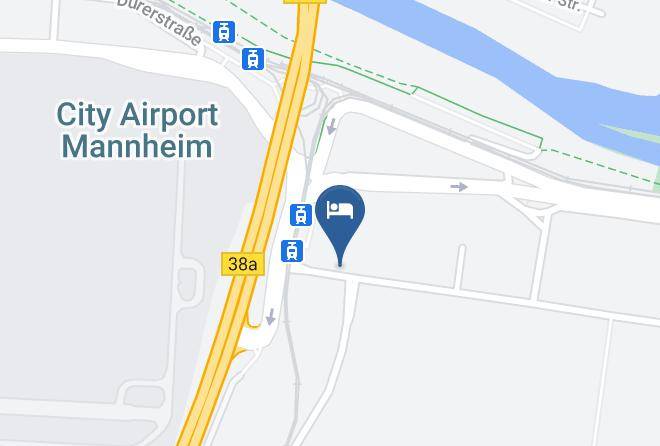Mannheim - Wohnmobilstellplatz Mannheim Neuostheim Maps