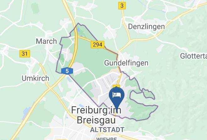 Freiburg - Wohntel Stadt Residenz Maps