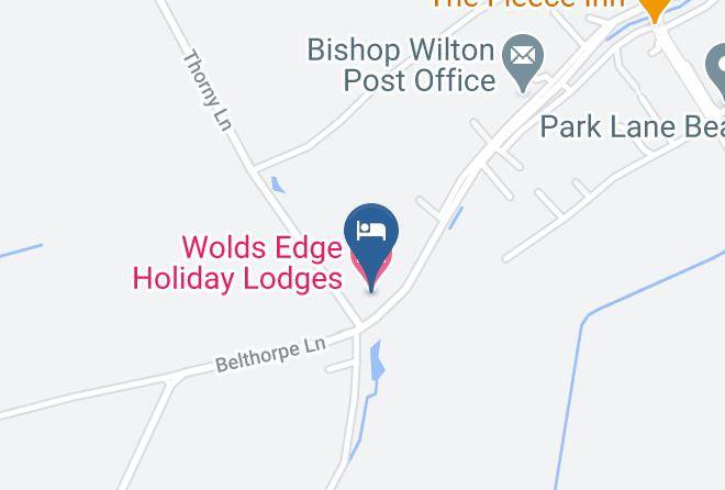 East Riding Of Yorkshire - Wolds Edge Holiday Lodges Maps