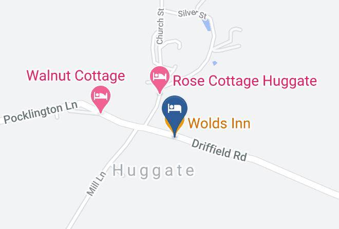 East Riding Of Yorkshire - Wolds Inn Maps