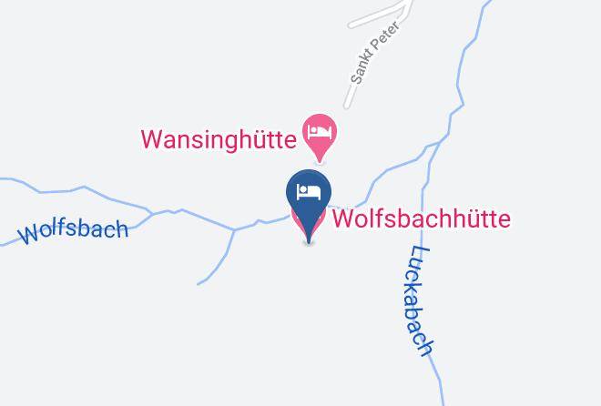 Spittal An Der Drau - Wolfsbachhutte Maps