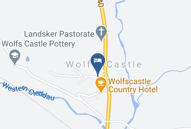 Pembrokeshire - Wolfscastle Country Hotel Maps