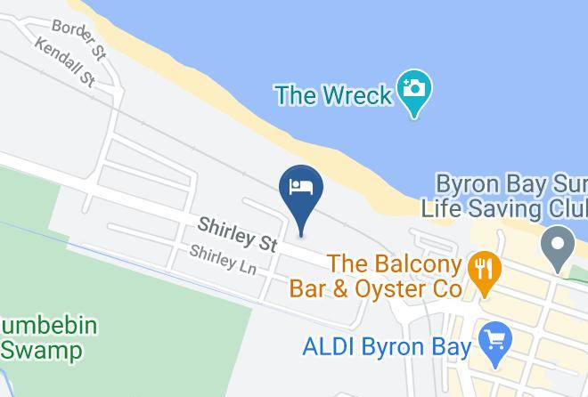 Byron - Backpackers Inn On The Beach Maps