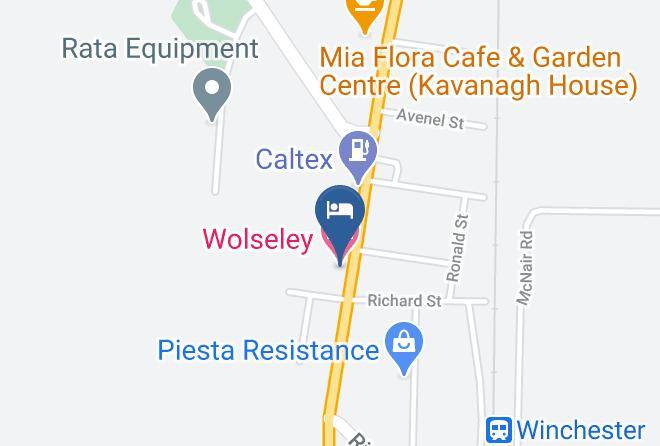 Timaru - Wolseley Hotel Maps
