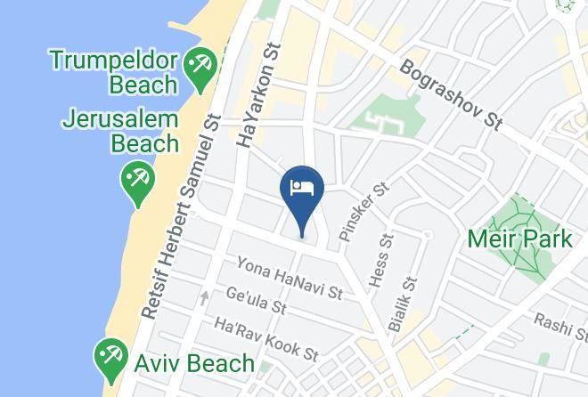 Tel Aviv Yafo - Wom Allenby Pod Hotel Tel Aviv By Brown Hotels Maps