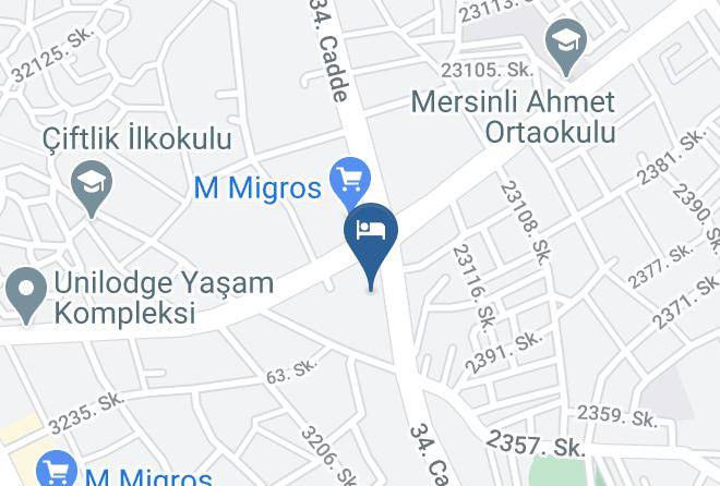 Yenisehir - Wom Residence Hotel Maps