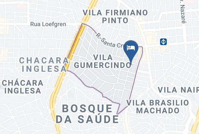 Sao Paulo Cursino - Lia Travel Inn Maps