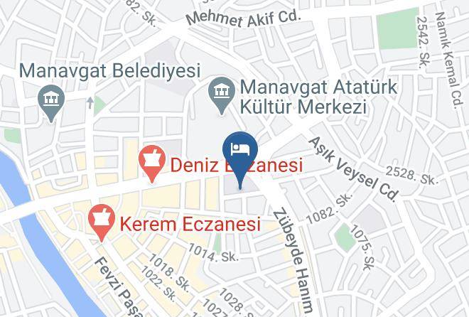 Manavgat - Wonder Life Hotel Maps