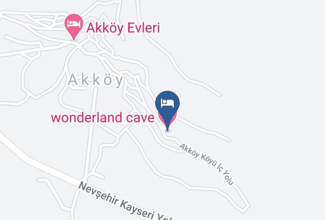 Wonderland Cave Hotel Map