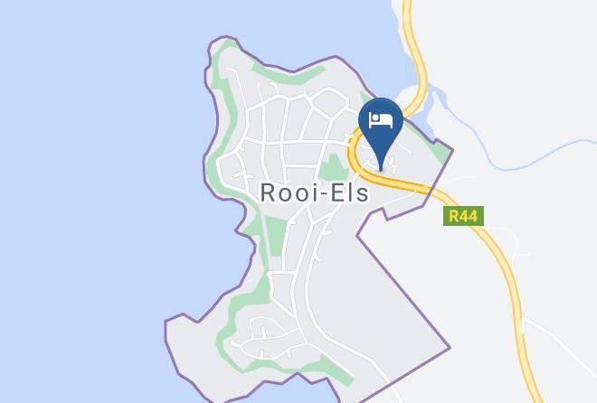 Overberg - Wonderlings Bed And Breakfast Maps