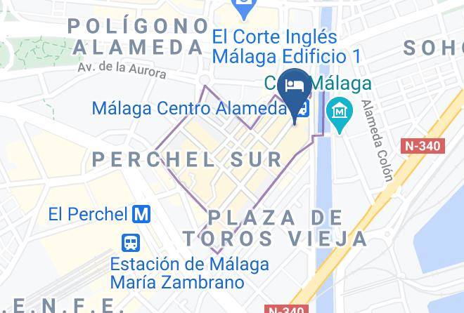 Malaga - Wonderstays Dulcinea Maps
