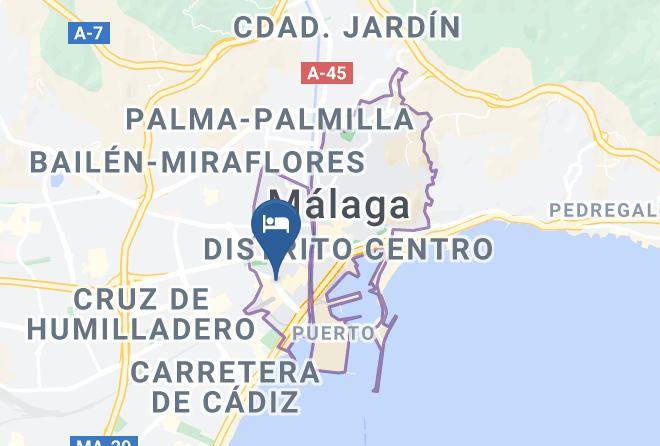 Malaga - Wonderstays Orient Express Maps