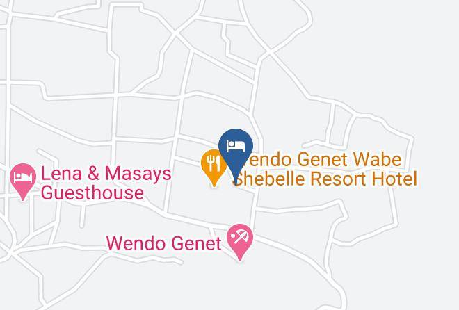 Sidama - Wondo Genet Resort Hotel Maps