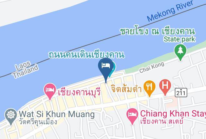 Amphoe Chiang Khan - Wongsaisiri Srichiangkhan Hotel Maps