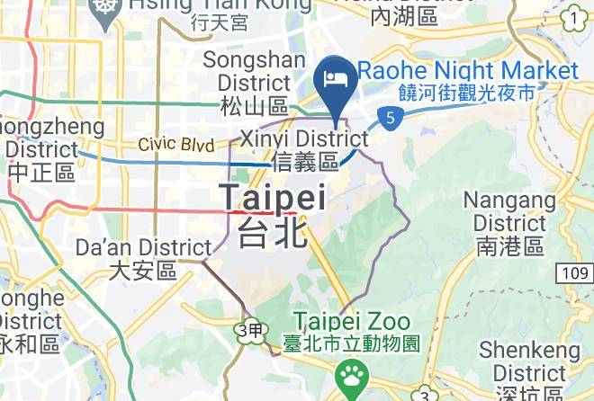 Xinyi District Wufenpu Garment - Wonstar Hotel Songshan Maps