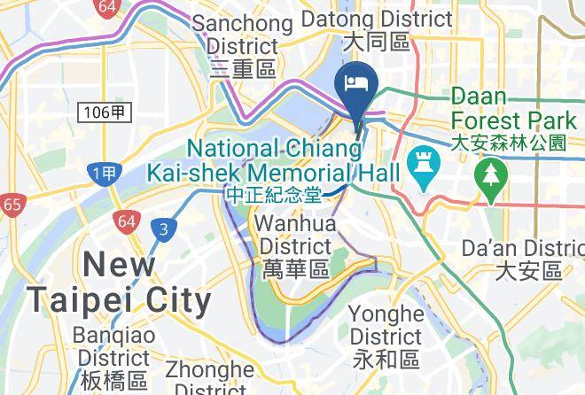 Wanhua District Ximending - Wonstar Hotel Maps