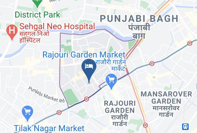 New Delhi - Wood Castle Grand Maps