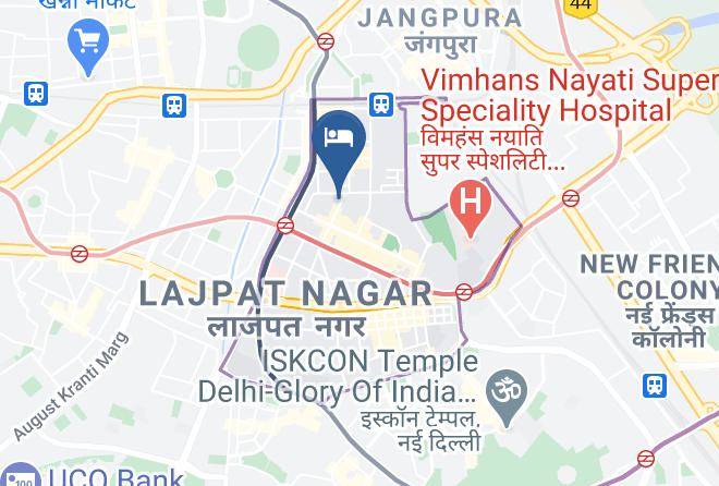 New Delhi - Wood Castle Spa & Resort Maps