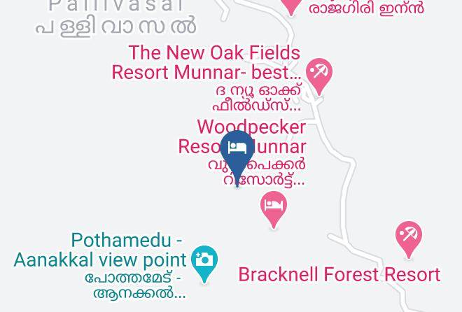 Udumbanchola - Wood Pecker Resort Maps