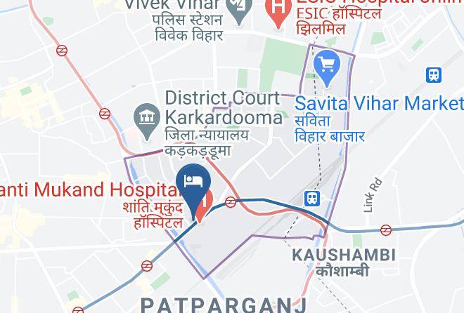 New Delhi - Woodapple Residency Maps