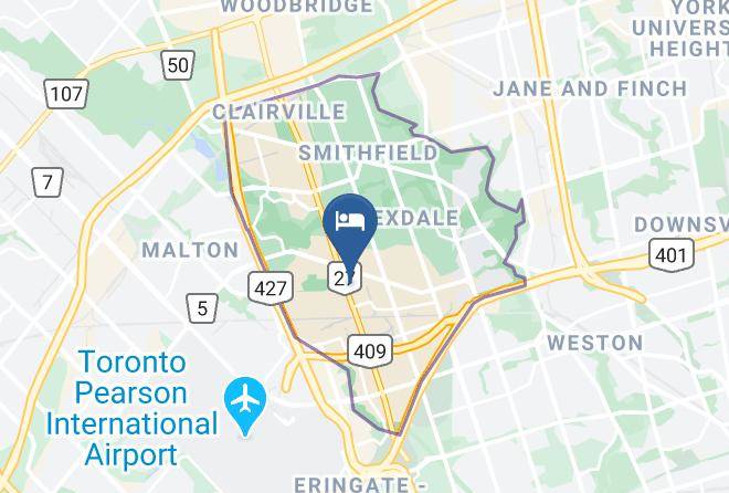 Toronto - Woodbine Hotel & Suites Maps