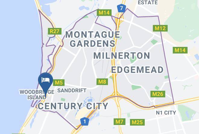 City Of Cape Town - Woodbridge Lodge Maps
