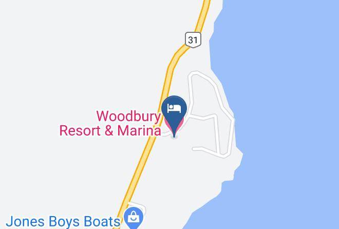 Central Kootenay - Woodbury Resort & Marina Maps