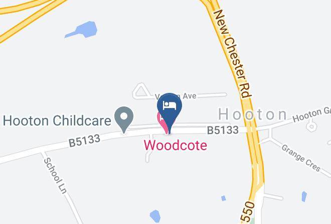 Woodcote Hotel Map