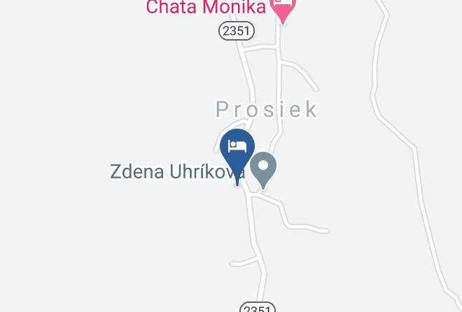 Wooden Log Cabin In Prosiek Map