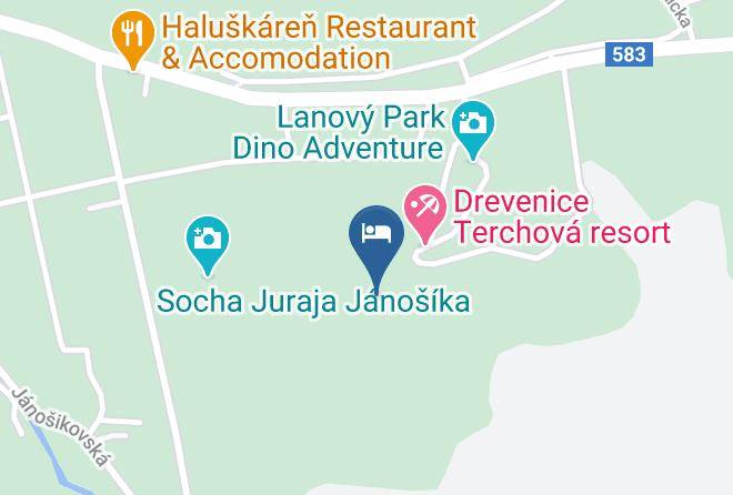 Terchova - Wooden Pine Maps
