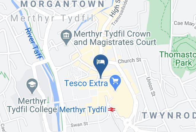 Merthyr Tydfil - Woodfired Maps