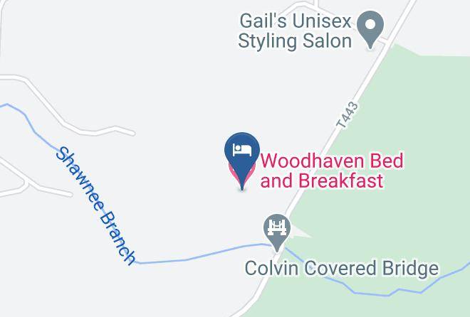 Bedford - Woodhaven Bed And Breakfast Maps