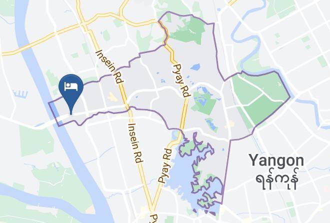 Yangon West - Woodland Hotel Maps