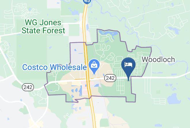 Montgomery - Woodland Lakes Rv Park Maps