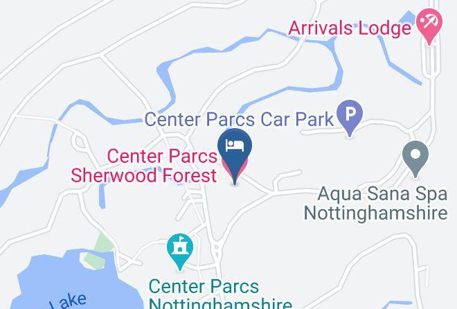 Woodland Lodge At Center Parcs Sherwood Forest Map