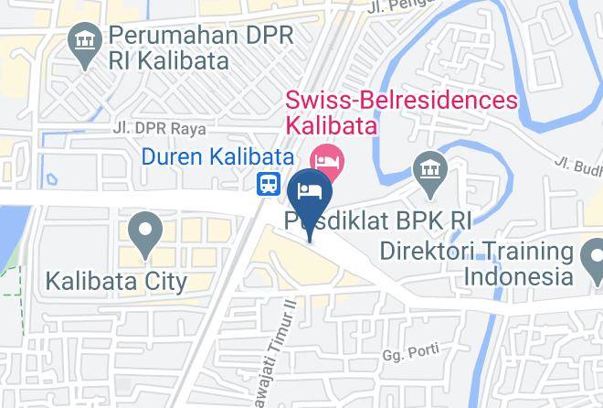 Jakarta Selatan - Woodland Park Residence Kalibata By Travelio Maps