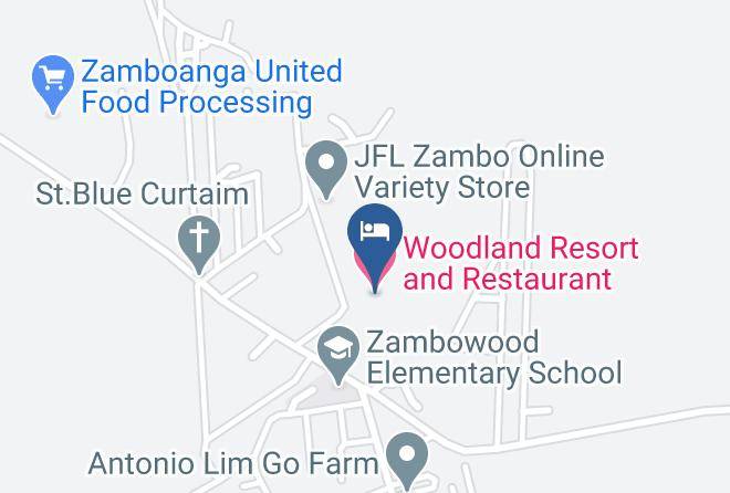 Zamboanga Del Sur - Woodland Resort And Restaurant Maps