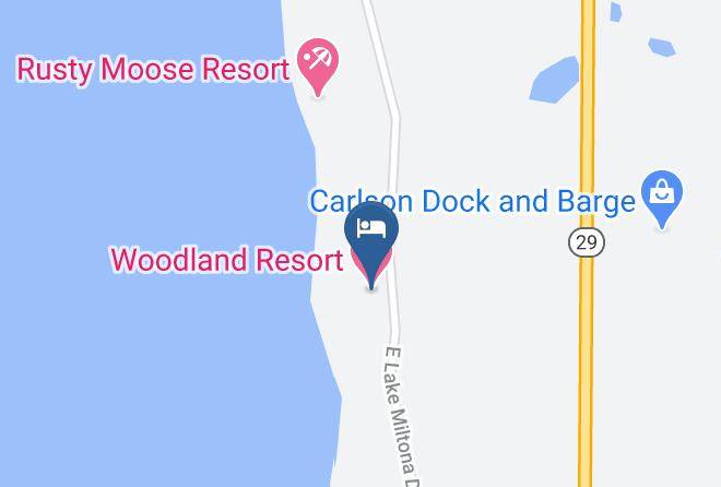 Woodland Resort Map