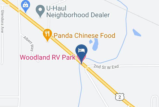 Lincoln - Woodland Rv Park Maps