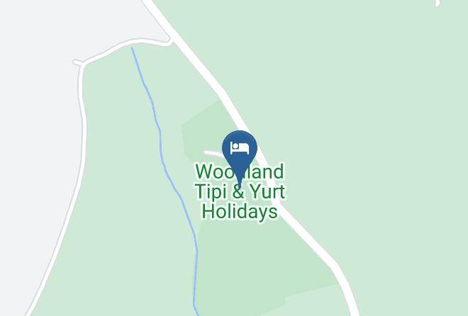 Herefordshire - Woodland Tipi & Yurt Holidays Maps