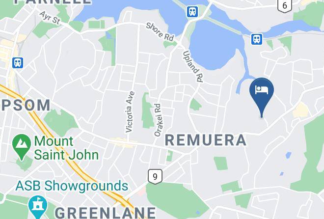 Auckland Remuera - Woodlands B & B Maps