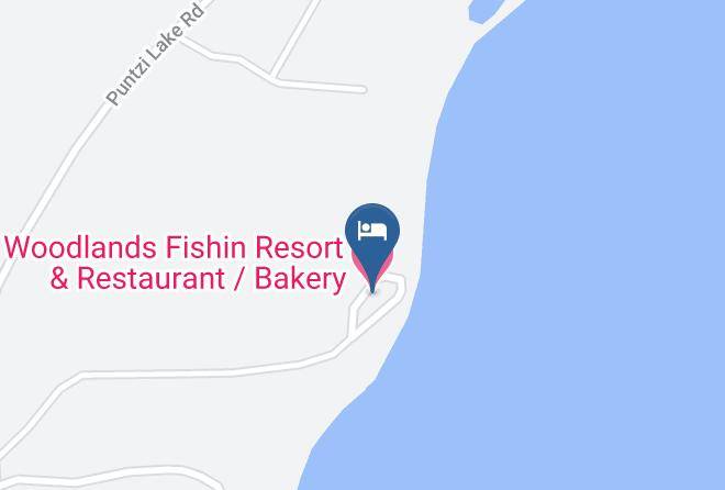 Cariboo - Woodlands Fishin Resort & Restaurant Bakery Maps