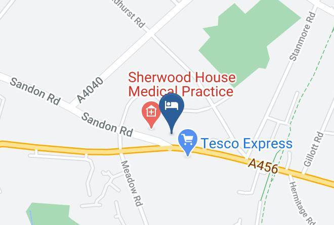 Birmingham - Woodlands Hotel Maps