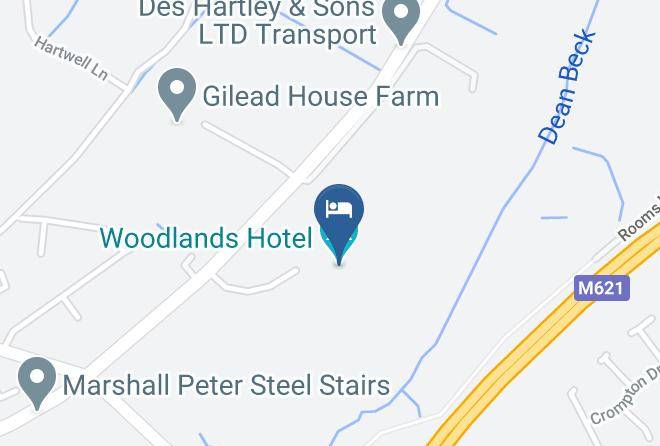 Leeds - Woodlands Hotel Maps