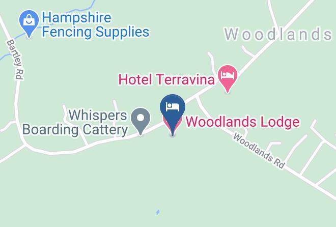 Woodlands Lodge Hotel Map