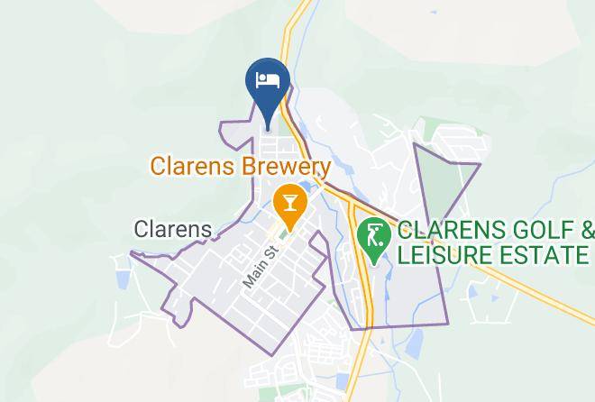 Thabo Mofutsanyane - Woodlands Retreat Clarens Maps
