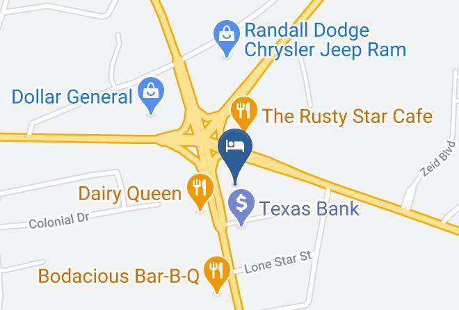Rusk - Woodlawn Hills Motel Maps